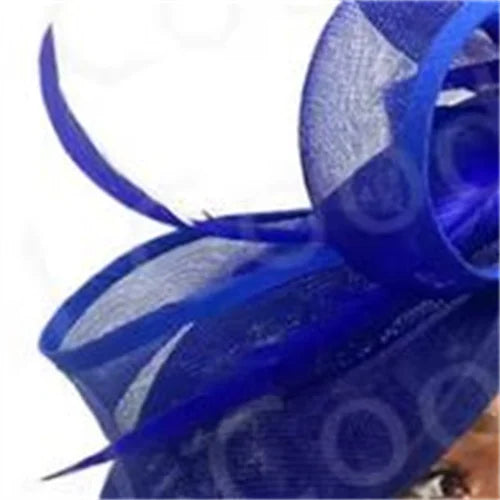 Mini chapeau bibi pour femme, élégant, pour thé, derby, Kentucky, fleur, plume, pour cocktail, mariage