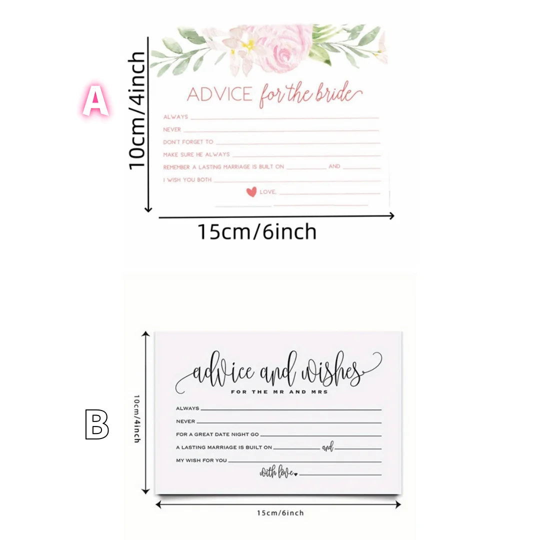 Lot de 50, Cartes de vœux et de bénédictions pour dîner de mariage, Cartes de table pour événement, Cartes de décoration d'événement inscriptibles, Fête de mariage Su