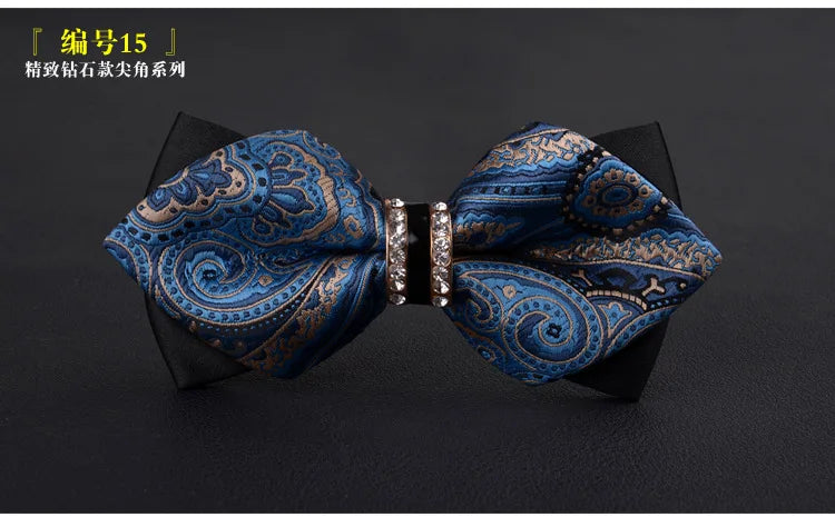 Nœud Papillon Fait à la Main de Haute Qualité pour Hommes, Banquet d'Affaires, Mariage, Hôte, Costume de Marié, Chemise, Bijoux, Cadeaux, Nœud Papillon en Velours
