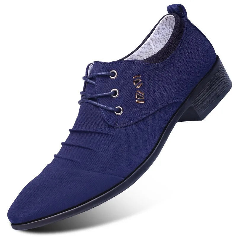 Chaussures Oxford classiques de marque de luxe pour hommes, chaussures en toile respirantes pour hommes, chaussures de mariage formelles, chaussures habillées pour hommes, Herren Schuhe, Sepatu Pria