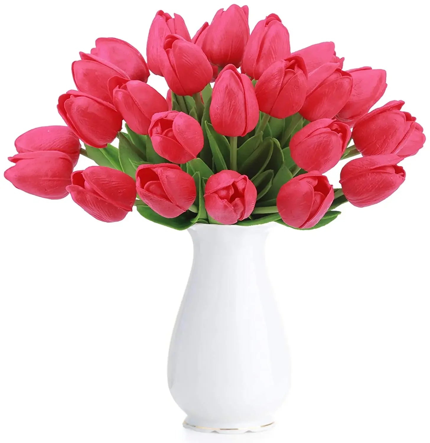 Tulipes noires artificielles "effet naturel" pour décoration de mariage (Lot de 20)