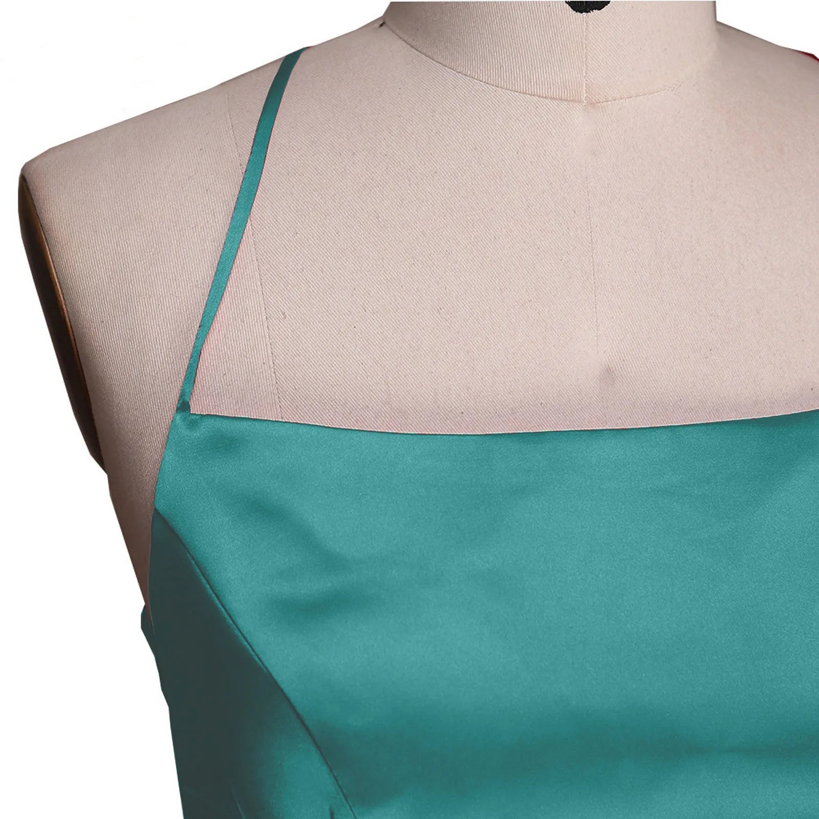 Robe de Demoiselle d'Honneur Bleu Marine pour Mariages Femme Invitée 2024 Sexy à Fines Bretelles Fendue Robes de Soirée Longues