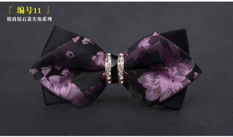 Nœud Papillon Fait à la Main de Haute Qualité pour Hommes, Banquet d'Affaires, Mariage, Hôte, Costume de Marié, Chemise, Bijoux, Cadeaux, Nœud Papillon en Velours