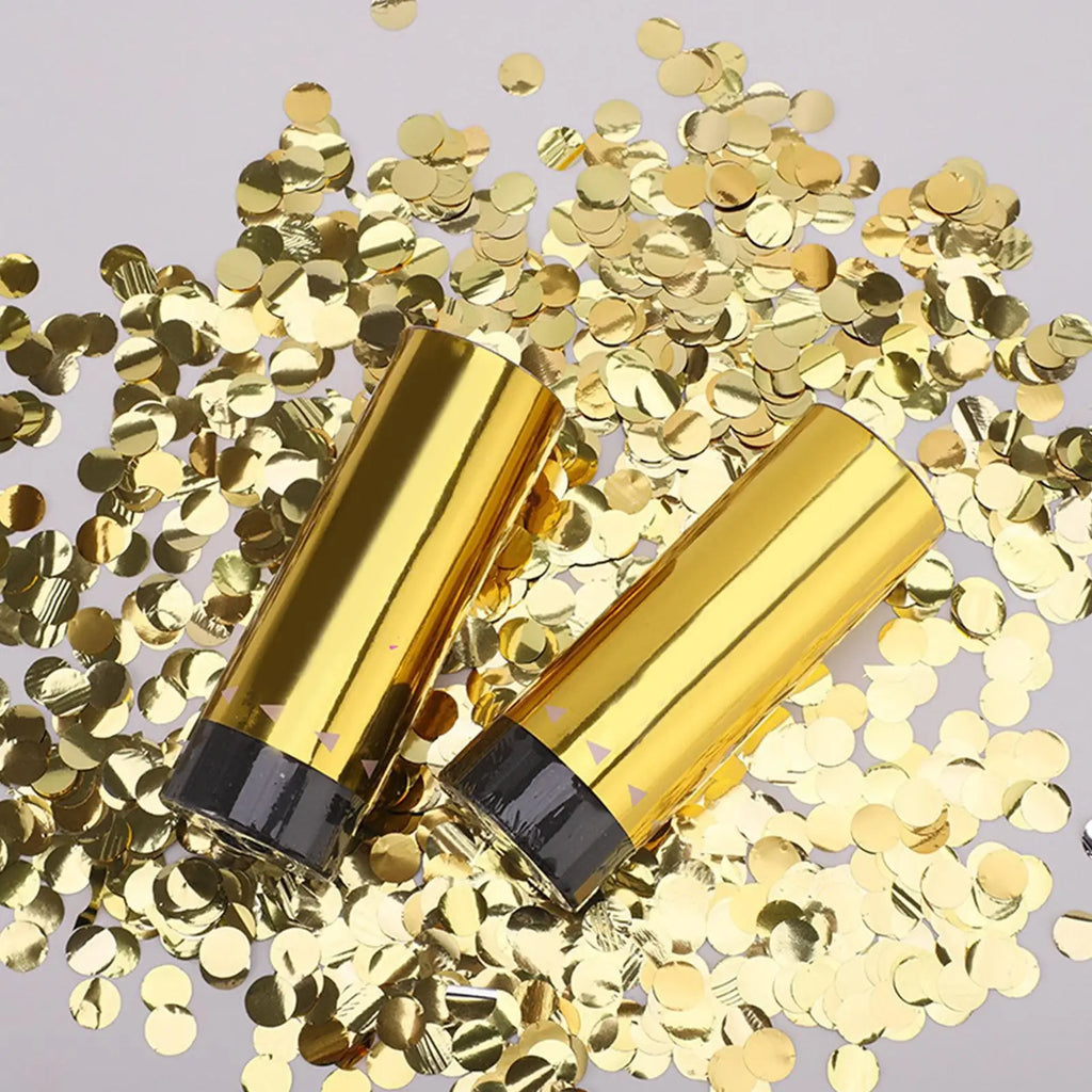 8pcs Confetti Cannons Confetis Weddings Launches Petal Launches Cannon Wedding Confetti Confetti Parties Fun Party Supplies