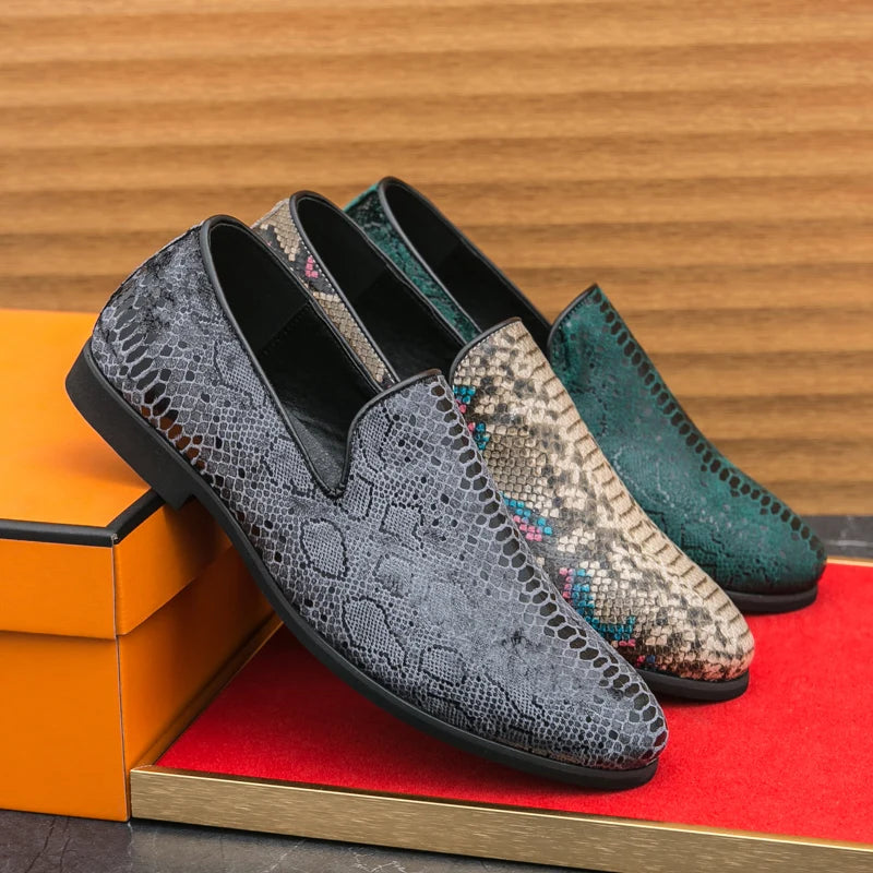 Chaussures de banquet pour hommes les plus vendues Europe Amérique Chaussures plates confortables à semelles souples Chaussures de bureau pour hommes d'affaires