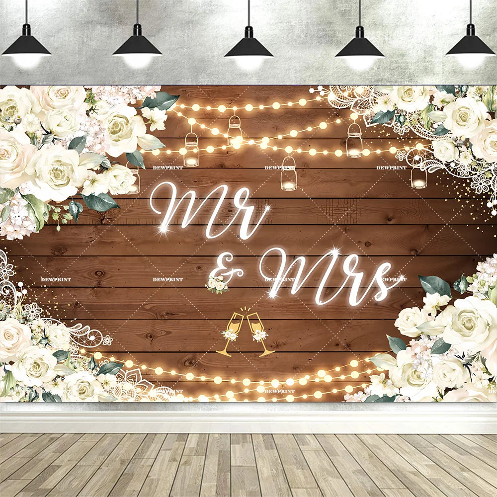 Toile de fond murale de fleurs de mariage, mur floral, pour douche nuptiale, séance photo, décor de mariage pour réception, bannière de fond de photographie de roses
