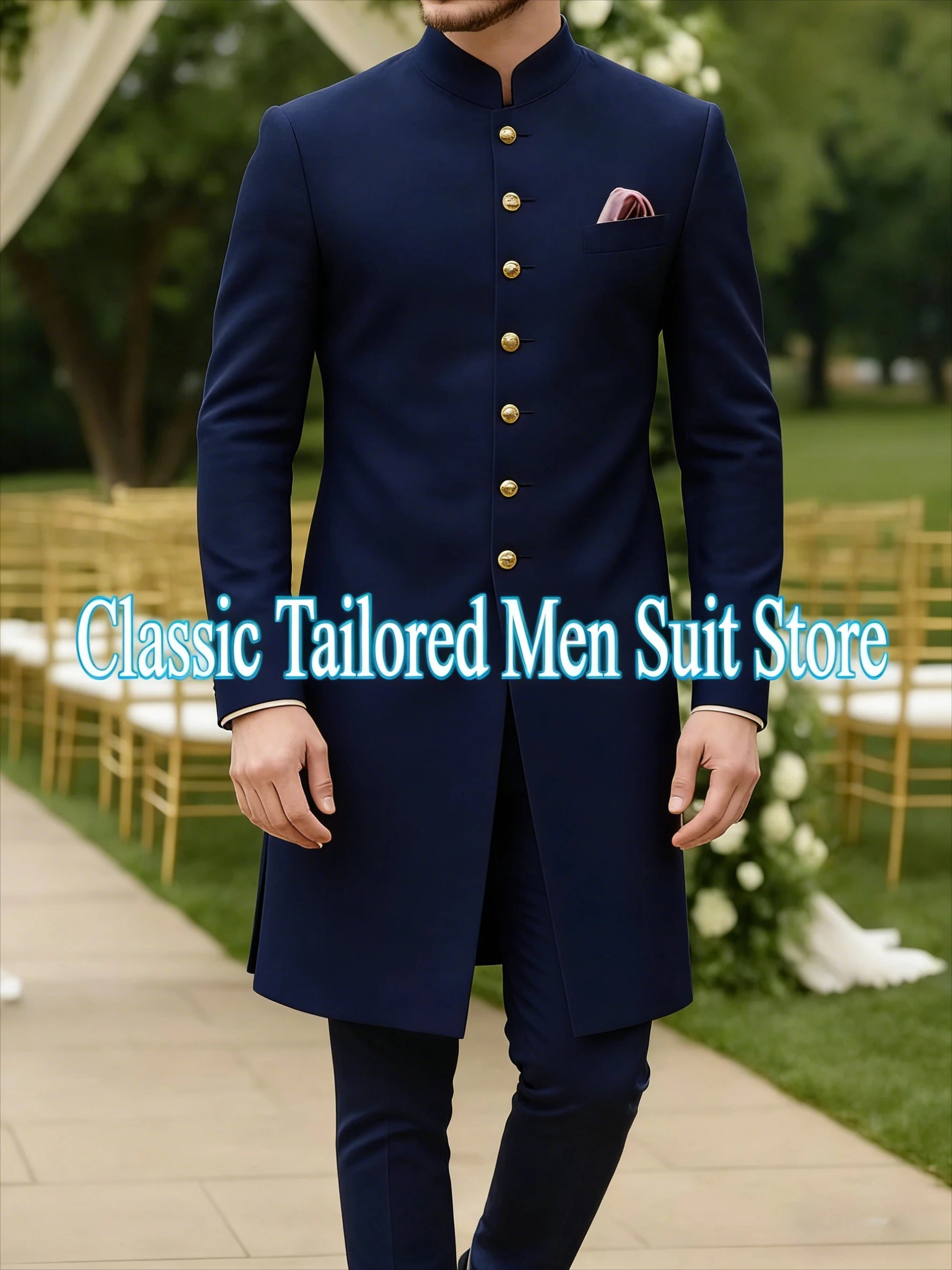 Costume de mode pour hommes d'affaires, marié, témoin de mariage, soirée de bal, occasion formelle, smokings, ensemble 2 pièces, blazer et pantalon.