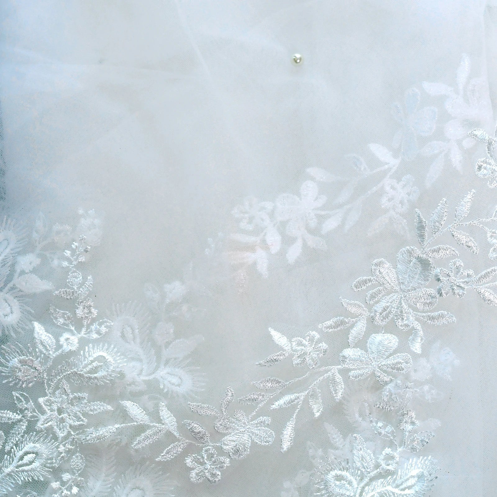 Voile de mariée long 1 couche avec peigne Accessoires de mariage élégants Voiles de mariée VP115