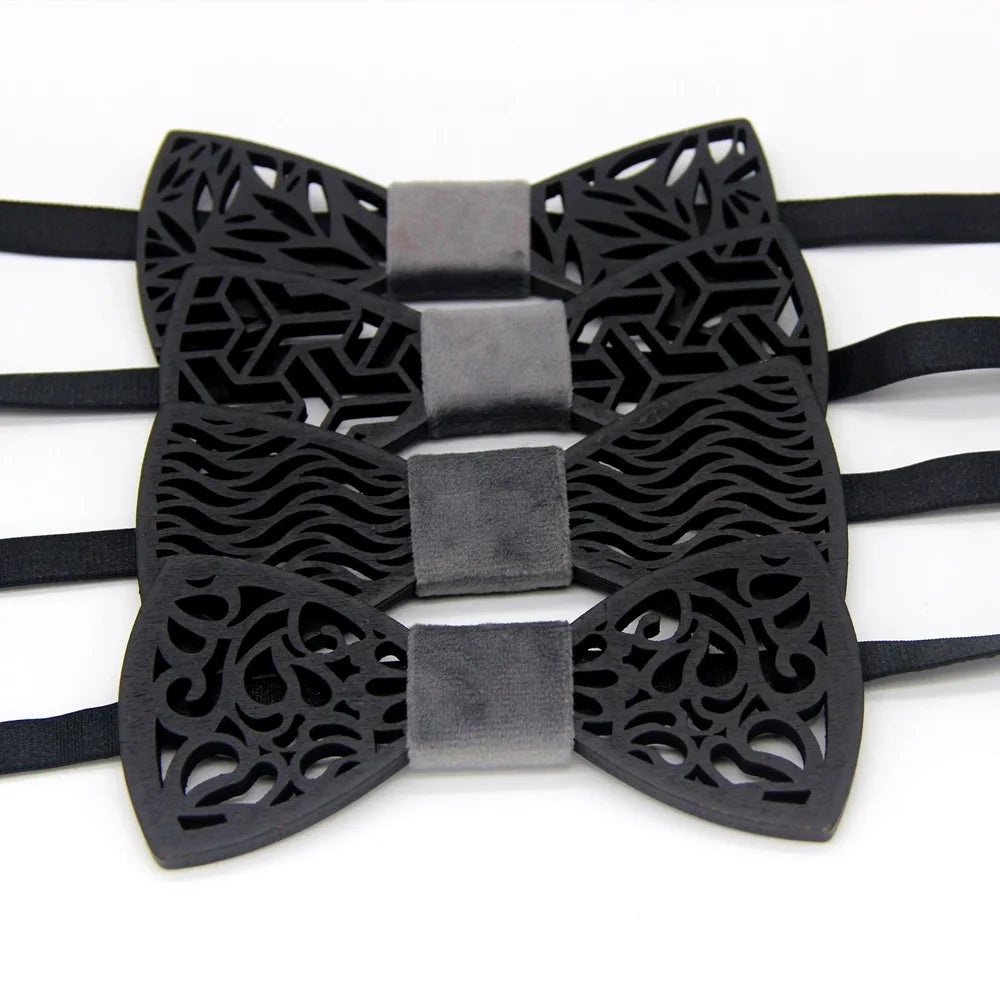 Nœuds Papillon en Bois pour Hommes, Cadeau de Noël, Nœuds Papillon en Bois pour Gentilshommes, Nœuds Papillon de Mariage, Nœuds Papillon Papillon de Fête, Cravate Papillon Tendance pour Homme