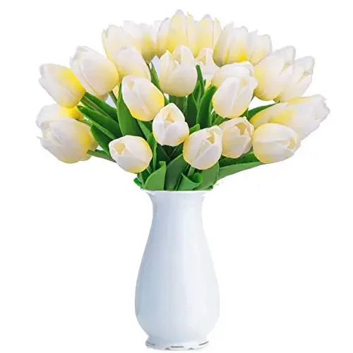 Tulipes noires artificielles "effet naturel" pour décoration de mariage (Lot de 20)