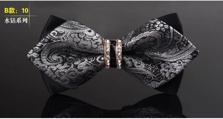Nœud Papillon Fait à la Main de Haute Qualité pour Hommes, Banquet d'Affaires, Mariage, Hôte, Costume de Marié, Chemise, Bijoux, Cadeaux, Nœud Papillon en Velours