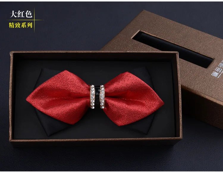 Nœud Papillon Fait à la Main de Haute Qualité pour Hommes, Banquet d'Affaires, Mariage, Hôte, Costume de Marié, Chemise, Bijoux, Cadeaux, Nœud Papillon en Velours
