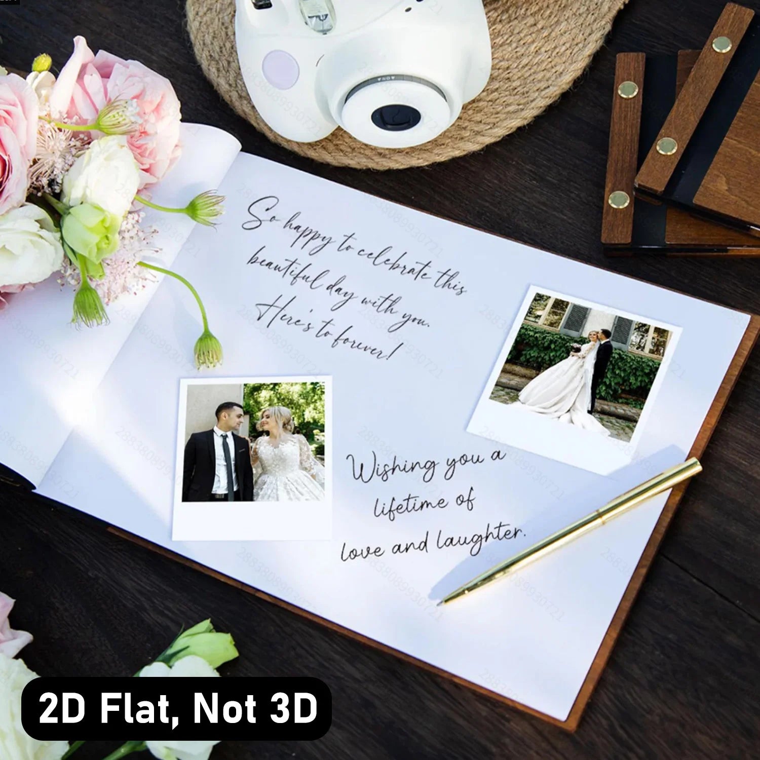 Wedding message book, Wedding Signature Guest Book, birthday, Valentine's Day, wedding gift, handwritten record beautiful moment