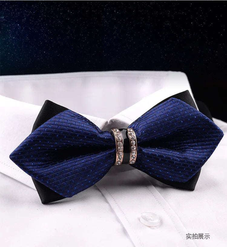 Nœud Papillon Fait à la Main de Haute Qualité pour Hommes, Banquet d'Affaires, Mariage, Hôte, Costume de Marié, Chemise, Bijoux, Cadeaux, Nœud Papillon en Velours
