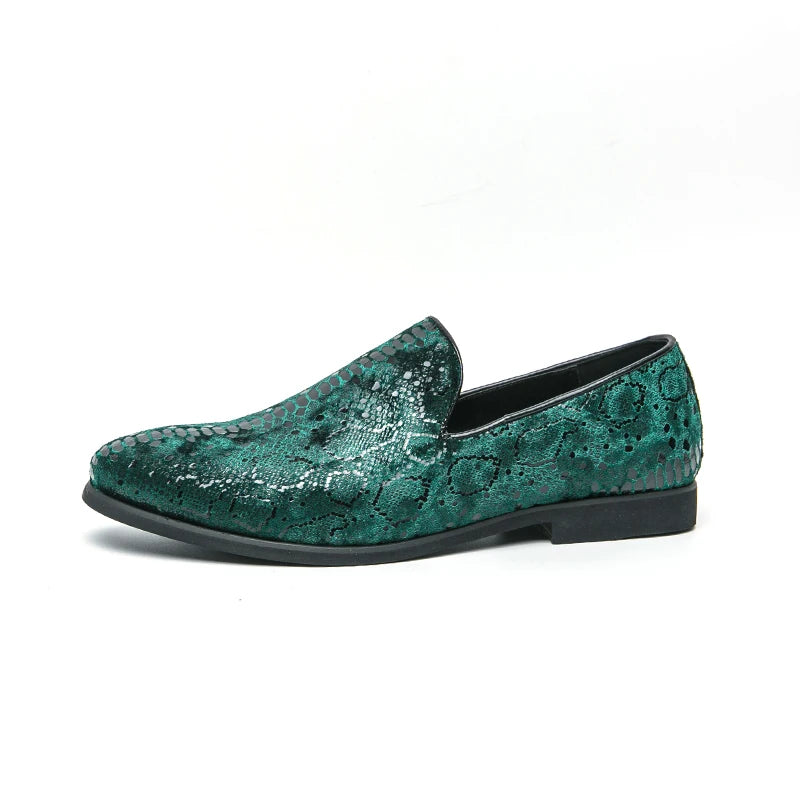 Chaussures de banquet pour hommes les plus vendues Europe Amérique Chaussures plates confortables à semelles souples Chaussures de bureau pour hommes d'affaires