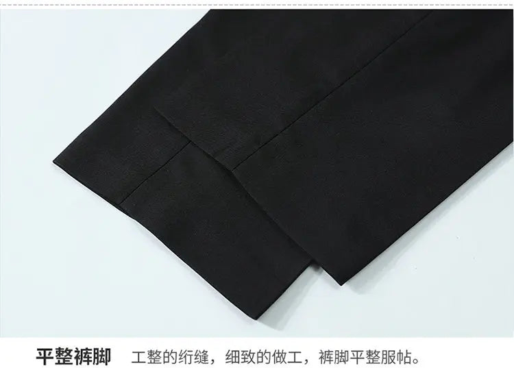 Costume homme pour hommes d'affaires jeunes et d'âge moyen, décontracté, à la mode et élégant, col montant simple, version coréenne de Zhongs