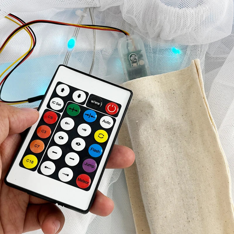 Full Color Light Up Skirt for Girls APP Bluetooth LED Long Tutu for Performance Dance Rave Clothes Wedding Birthday Party Props