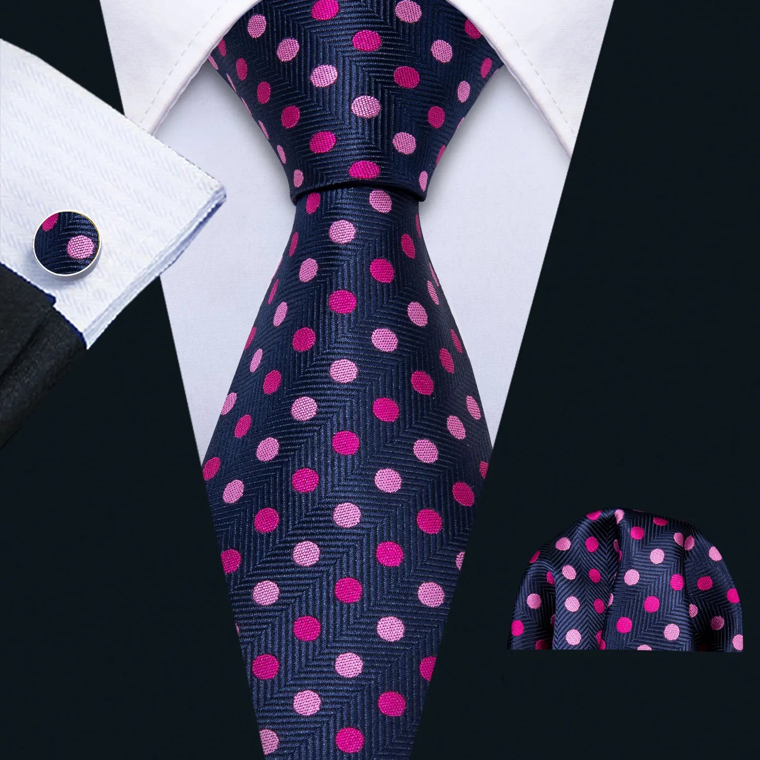 Cravate Homme en Soie Violette Unie avec Pochette Barry.Wang, Ensemble de Cravate et Mouchoir de Poche, Nœuds Papillons Floraux Paisley pour Homme, Cadeau pour Fête, Marié