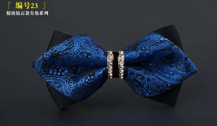 Nœud Papillon Fait à la Main de Haute Qualité pour Hommes, Banquet d'Affaires, Mariage, Hôte, Costume de Marié, Chemise, Bijoux, Cadeaux, Nœud Papillon en Velours
