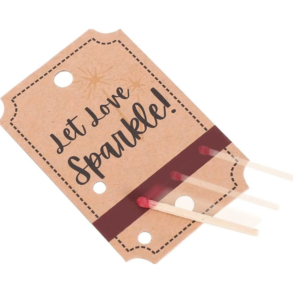 50/100pcs Carte de feux d'artifice de mariage Étiquettes cadeau en papier kraft Étiquettes suspendues pour feux de Bengale Décoration de mariage d'anniversaire de Noël