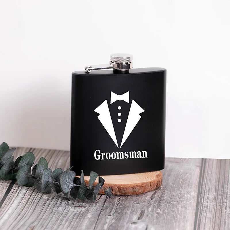 Flacon pour le père de la mariée Futur marié Fiançailles Mariage Camping Enterrement de vie de garçon Week-end EVG Garçon d'honneur Témoin Cadeau de demande en mariage