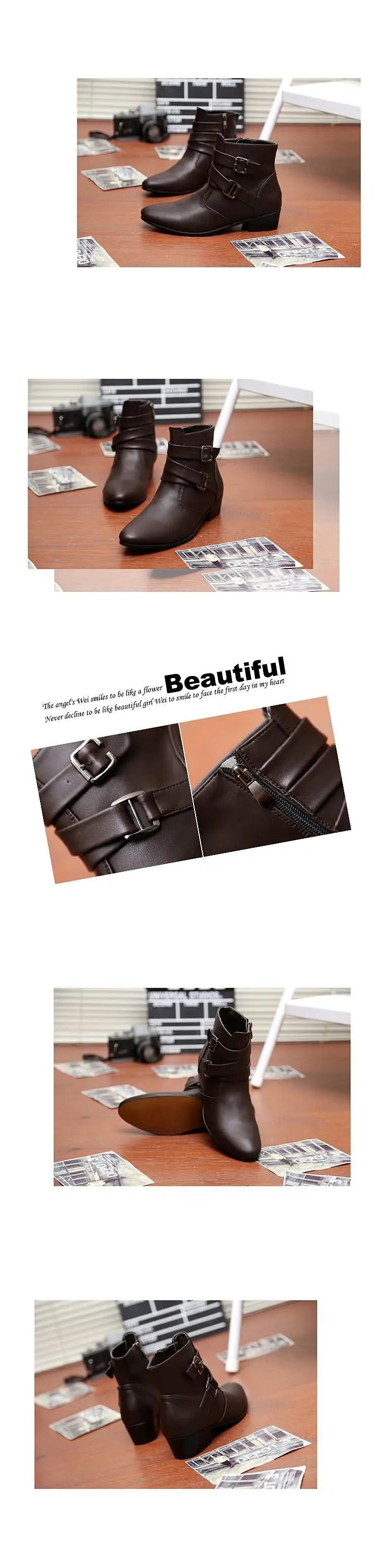 Brand Men's Boots Leather Oxford Dress Shoes Male British Chelsea Shoe Mens Winter Business Point Footwear 2025 Ankle Boots