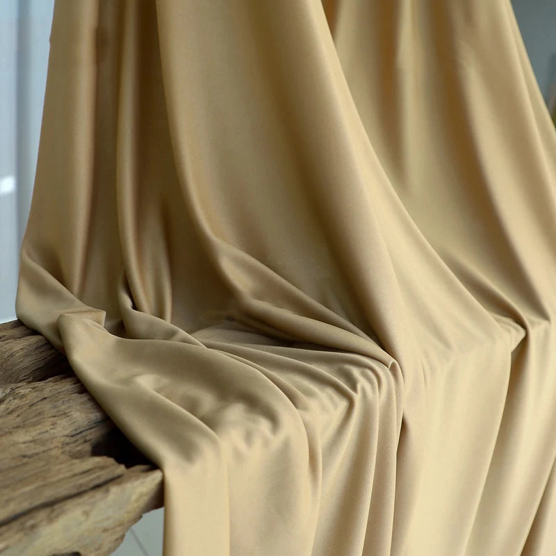 Tissu jersey extensible tricoté, bon drapé pour la décoration de mariage, les toiles de fond de fête, les rideaux, les arrière-plans de photographie, largeur 170 cm