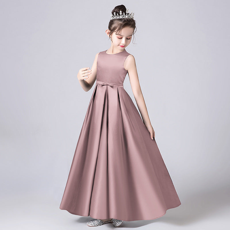 Robe de princesse pour concours de beauté fillette