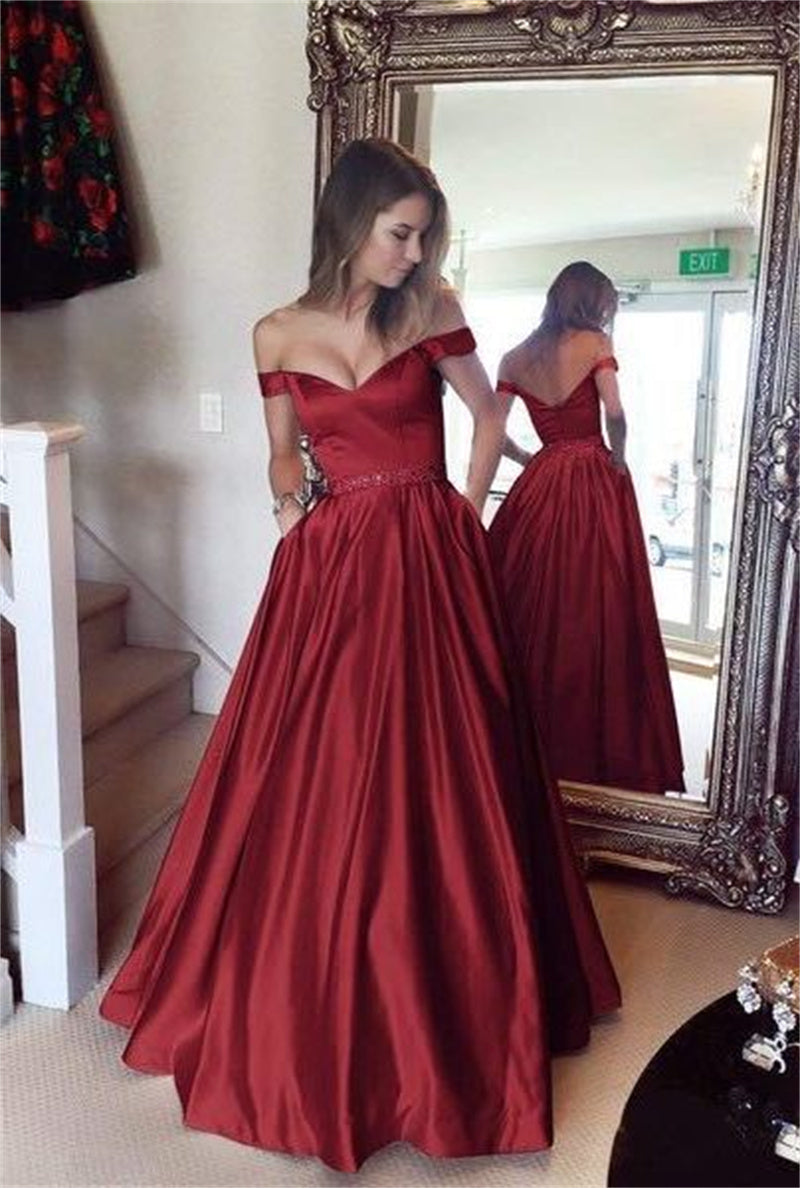 Robe de soirée bouffante 2 pièces en soie | Robe de cérémonie élégante