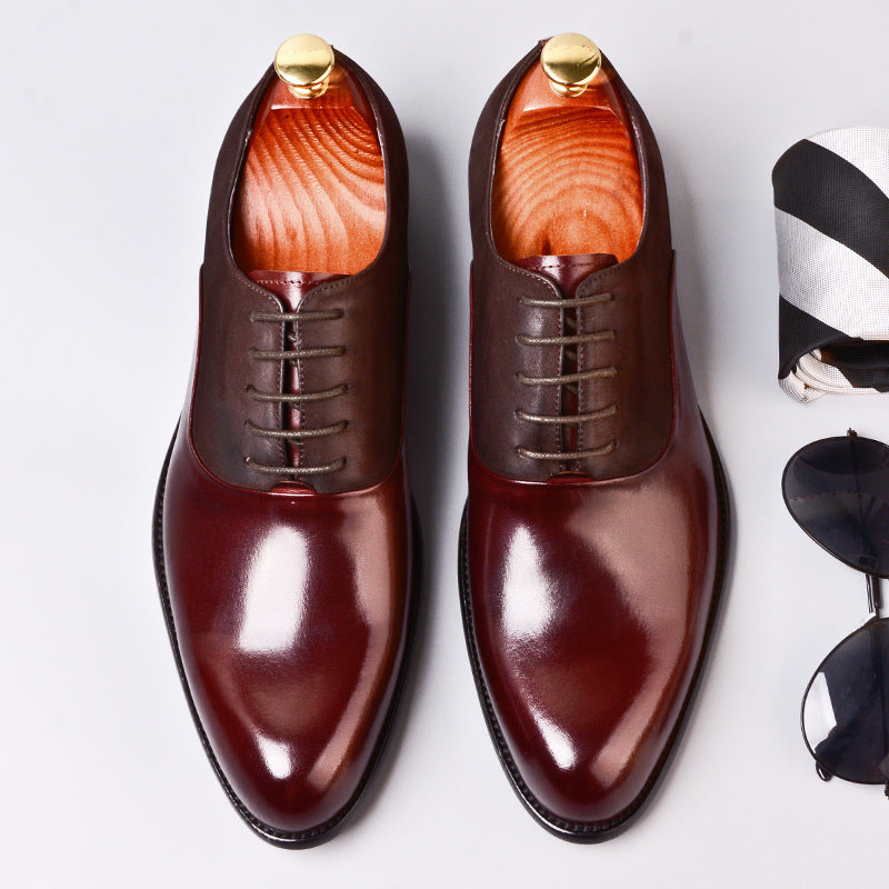 Men's Formal Leather Dress Shoes | Groom & Groomsmen Wedding Shoes