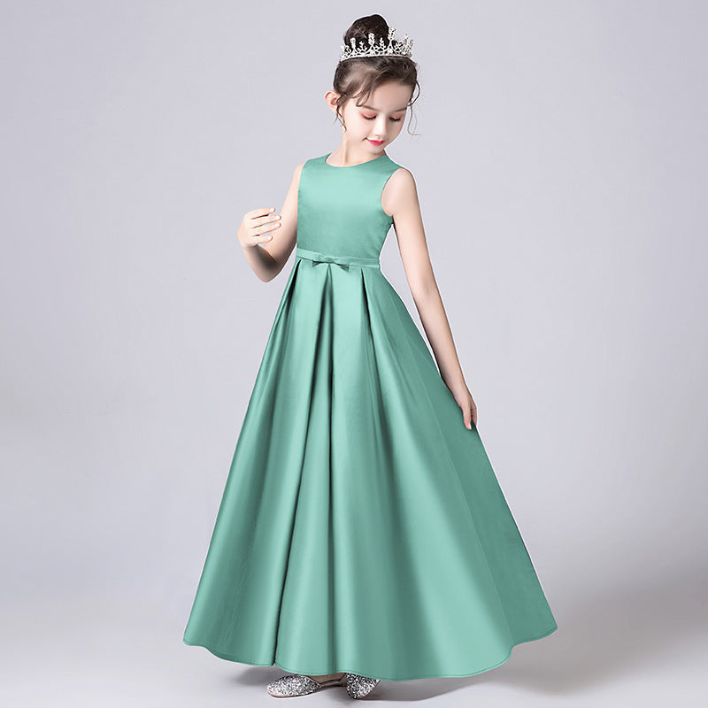 Robe de princesse pour concours de beauté fillette