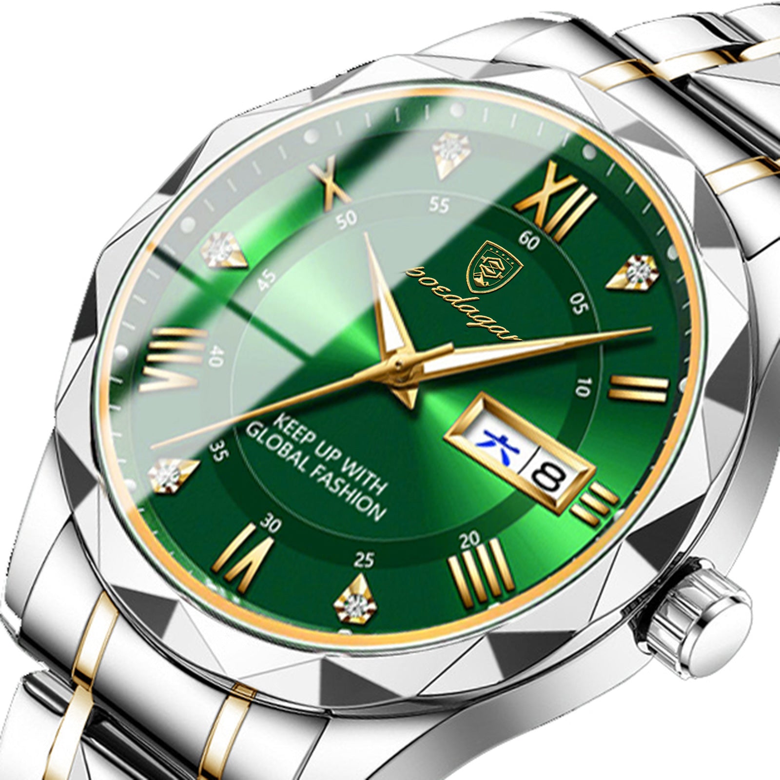 Montre Classique à Quartz pour Homme | Bracelet en Acier